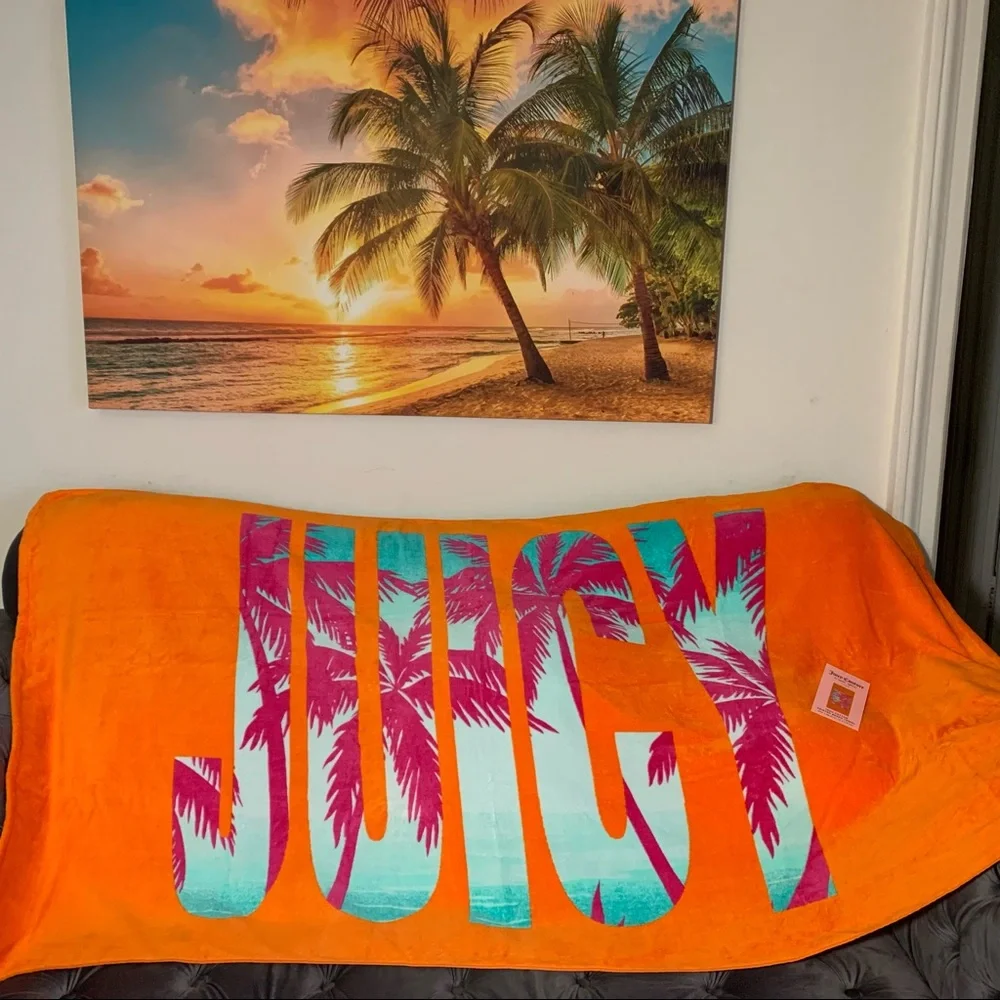 Juicy Couture Beach 🏖 Towel 100% cotton